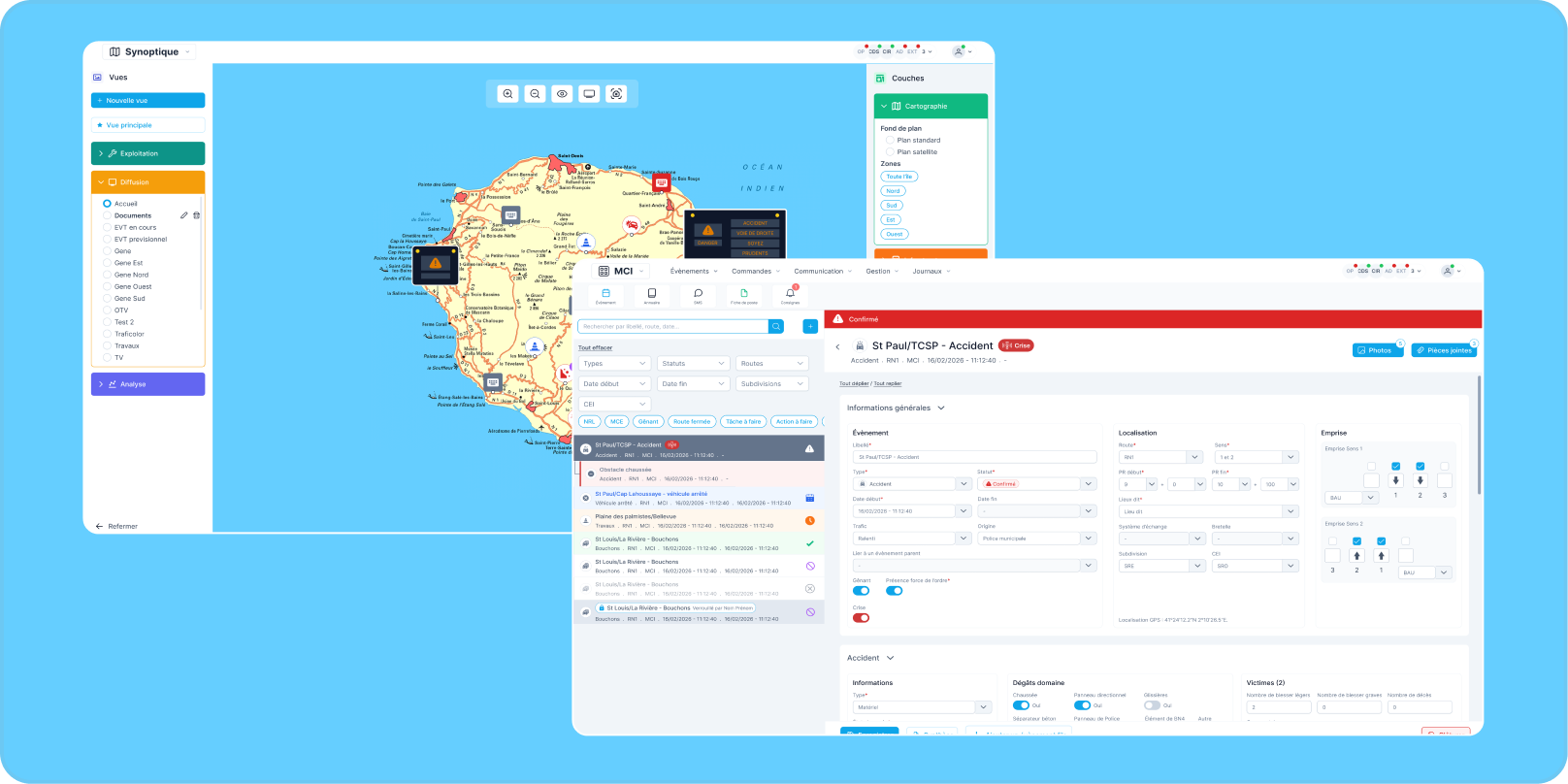 SEMERU, améliorer un système d'outils de supervision routière